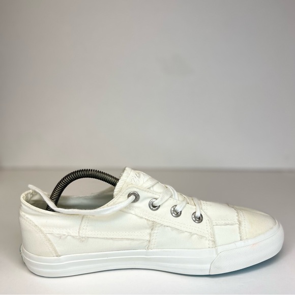 BLOWFISH Malibu Maxine FE Slip On Sneakers White Color Washed Recycled Canvas 10 - Picture 7 of 16